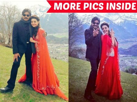 PHOTOS: Its Oozing Chemistry Between Sardaar Pawan Kalyan & His Princess Kajal Aggarwal