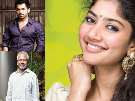 Karthi The Pilot To Romance 'Premam' Fame Sai Pallavi The Doctor In Mani Ratnam's Next!
