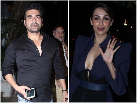 Amidst Divorce Rumours, Malaika Arora Dressed Super Hot, Is Spotted On A Dinner Date With Arbaaz