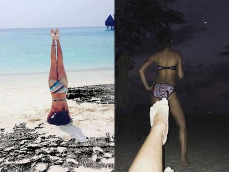 Nargis Fakhri & Mini Mathur Share Weird Bikini Pictures!