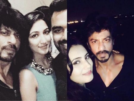 Shahrukh Khan Spotted At Karim Morani's Birthday Bash [Photos]