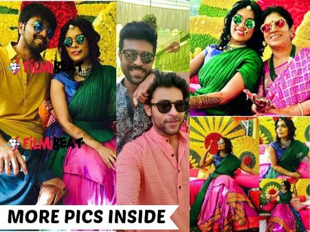 PHOTOS: Chiranjeevi's Daughter Srija's Mehendi Function & Ram Charan's Birthday Fun