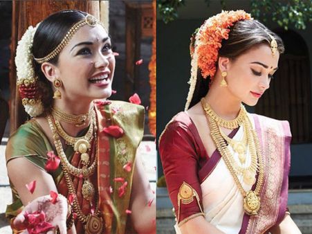 Traditional Beauty! 10 Pictures Of Amy Jackson In Sarees