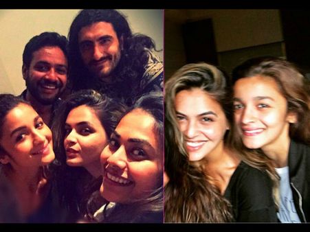 Alia Bhatt Shares A Selfie From The Sets Of Gauri Shinde’s Next Starring Shahrukh Khan!