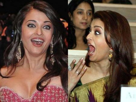 So Funny! 15 Pics Of Aishwarya Rai Clicked When She Was Not Ready