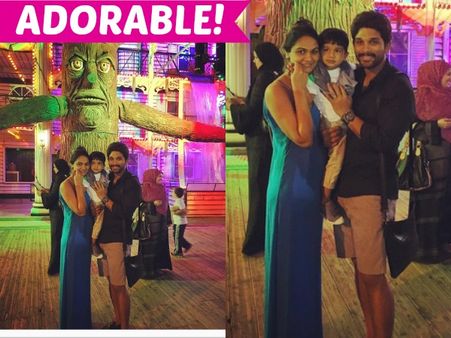 IN PHOTOS: Allu Arjun And Sneha Reddy Celebrates Allu Ayaan's Birthday In Dubai