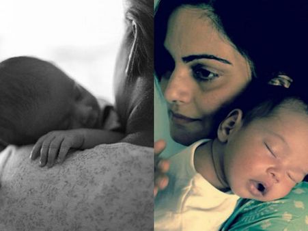 Must See! Arpita Khan & Aayush Sharma Share Cute Pictures Of Baby Ahil