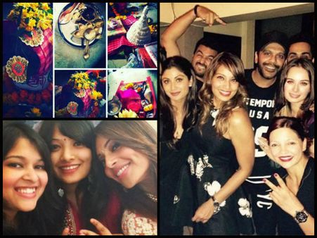 Celebration Begins! Bipasha Basu & Karan Singh Grover's Pre-wedding Party Pictures!