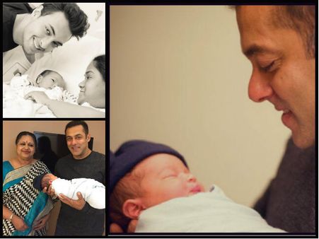 NEW PICTURES Of Baby Ahil With Salman Khan, Arpita Khan & Aayush Sharma!