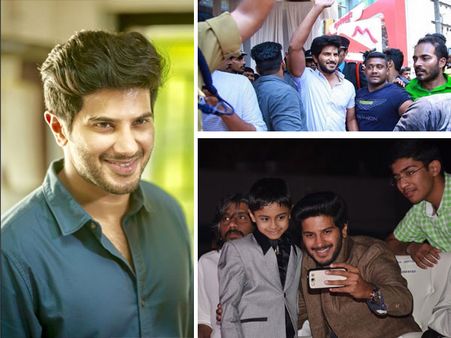 These Pics Would Tell You That Dulquer Salmaan Definitely Knows How To Treat His Fans Well!