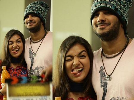 FUNNY! Dulquer Salmaan's Home Is Nazriya Nazim's Play School!