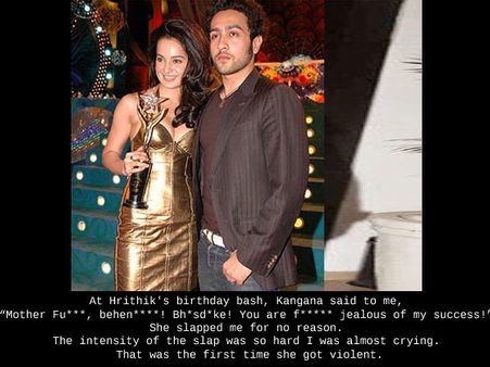 OMG! Kangana Ranaut PHYSICALLY ABUSED Ex-boyfriend Adhyayan Suman; Read His 10 Shocking Revelations
