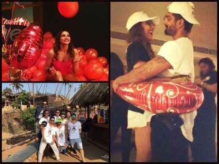 New Pictures! Karan Singh Grover Just Crashed Bipasha Basu's Bridal Shower!