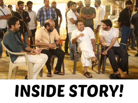 When Pawan Kalyan Met Nithiin And Trivikram In Rattanpur..