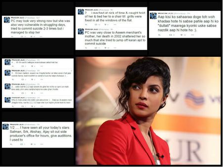 SHOCKER! Priyanka Chopra Tried To Commit SUICIDE Twice, Says Ex-Manager; Attacks SRK & Deepika Too!