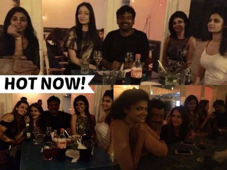 IN PHOTOS: Puri Jagannadh's Office Turns Party Hub, See RGV's Comments