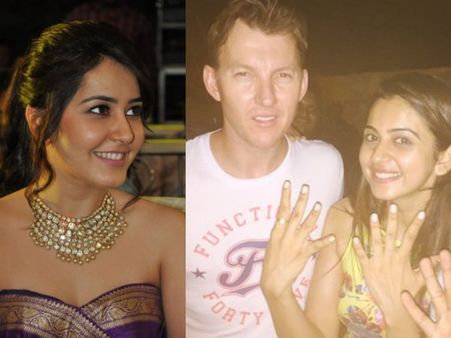 PIC TALK: Rakul Preet & Raashi Khanna's Fan Moment With Brett Lee