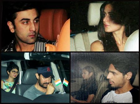 Wow! Ranbir-Katrina, Sidharth-Alia, Aamir & Others Spotted Together At Aarti Shetty's Party [Photos]