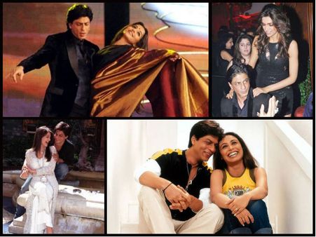 20 Photos Of Shahrukh Khan With His Co-stars, That Prove Every Actress Is His 'JABRA' Fan!