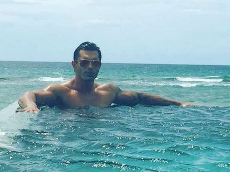 Giving Competition To Goddess Wife! Karan Singh Grover's Hot Honeymoon Picture Shared By Bipasha!