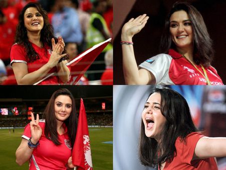 20 Best Pictures Of Preity Zinta Sporting KXIP Jerseys!