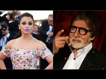 Don't Miss: Amitabh Bachchan's Awesome Response To Aishwarya Rai's Purple Lips At Cannes 2016