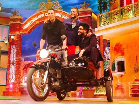 The Kapil Sharma Show Goes 'Housefull' With Akshay, Riteish & Abhishek!