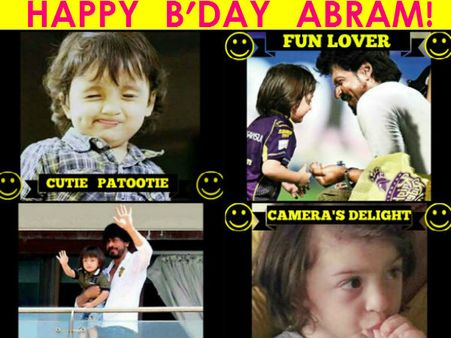 AbRam's Third Birthday Special Pictures: 16 Shades Of Shahrukh's Son, That You Can't Miss!