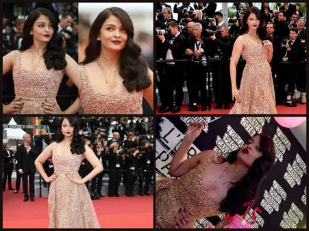 Exclusive Pictures! Aishwarya Rai Bachchan Walks The Red Carpet On Cannes Day 2; Looks Sizzling Hot!