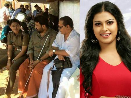 Anusree Turns Police Officer For Mohanlal's Oppam