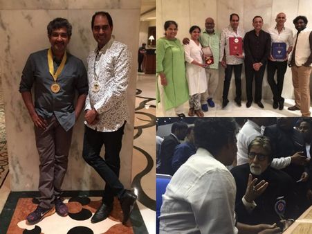 PHOTOS: Team Baahubali & Kanche At National Awards, Rajamouli Says No To Hollywood