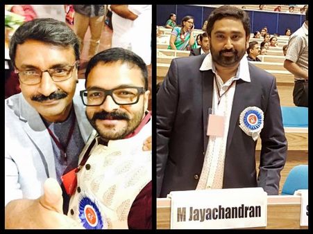Pics! Jayasurya, V K Prakash And Other Malayalam Celebrities At 63rd National Film Awards Ceremony!