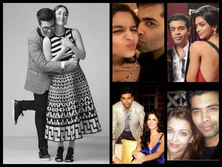 Sweeter Than Chocolate! Karan Johar's Bonding With B-town Gorgeous Divas (Birthday Special Pictures)