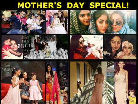Mother's Day Special! Memorable Pictures Of AbRam, Aaradhya & Other Star Kids With Their Moms!