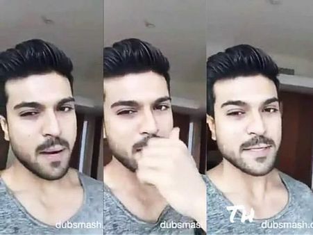 VIDEO: Ram Charan's Dubsmash For Chiranjeevi's Gang Leader Dialogue