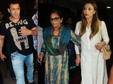 OMG Is It Official Now? Salman Khan & Iulia Vantur Spotted Together With Family At The Airport (PIX)