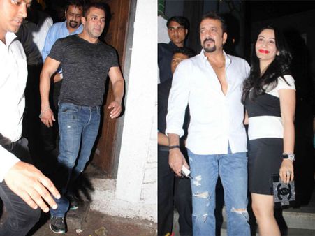 Pictures! Salman Khan, Sanjay Dutt & Shahid Kapoor Attend Baaghi Success Bash