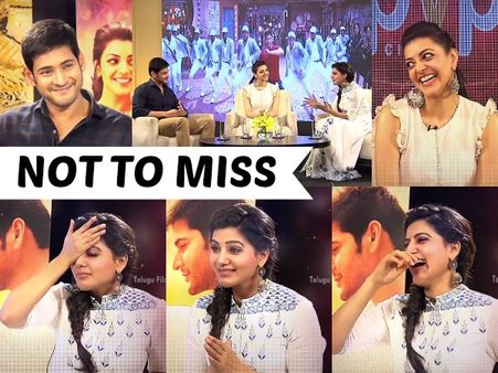 FUN! When Samantha Interviewed Mahesh Babu & Kajal Aggarwal
