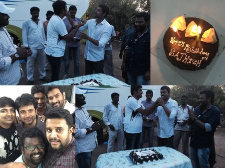 PHOTOS: Ilayathalapathy Vijay's Surprise Birthday Gift To Sathish!