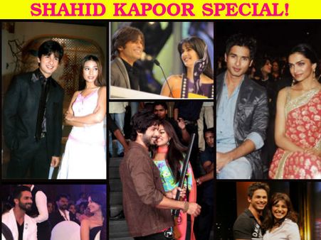 Shahid Kapoor Special! His Rare Pictures With Aishwarya, Katrina, Deepika & Other B-town Hot Divas!