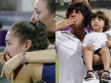 Shahrukh Khan Showers His Love On KKR Cheerleaders!