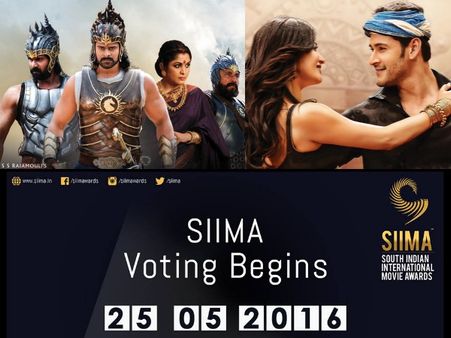 SIIMA 2016 Telugu Movie Nominations Are Out, Baahubali & Srimanthudu Gets The Highest Nominees