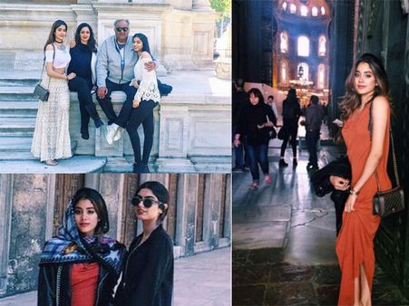 Stunning Inside Pictures: Sridevi's Fun Filled Holiday With Daughters Jhanvi, Khushi & Hubby Boney