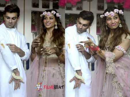 Funny Wedding Pictures of Bipasha Basu & Karan Singh Grover Clicked When They Were Not Ready!