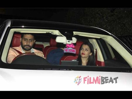 Exclusive Pictures! Aishwarya Rai & Abhishek Bachchan Spotted On A Dinner Date In Mumbai!