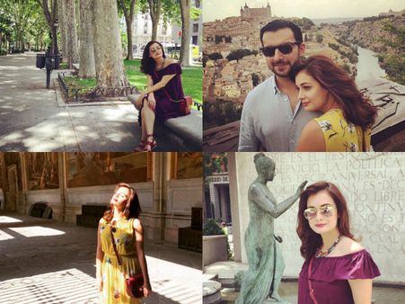 Wanderlust! Dia Mirza Has A Lovely Time In Madrid