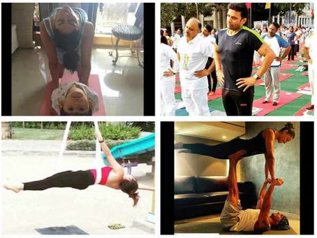 International Yoga Day: TV Celebrities – Hina Khan, KSG, Rubina Dilaik… Snapped Practising Yoga!