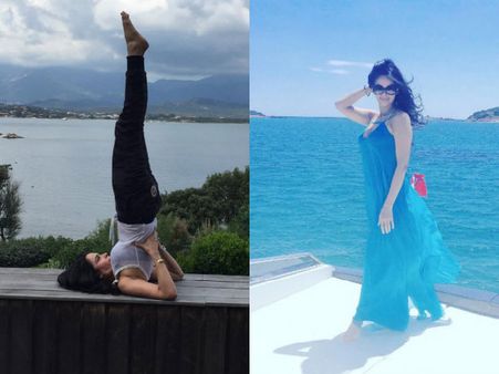 Must See Pictures! Mallika Sherawat Holidaying In Corsica