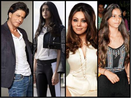 WOW! Shahrukh-Gauri Khan's Latest Picture With Navya Naveli, Suhana Khan & Shweta Bachchan!
