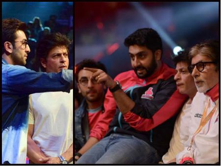 Awesome Pics! Shahrukh Khan's Bonding With Ranbir Kapoor & Abhishek Bachchan At Pro-Kabaddi League!